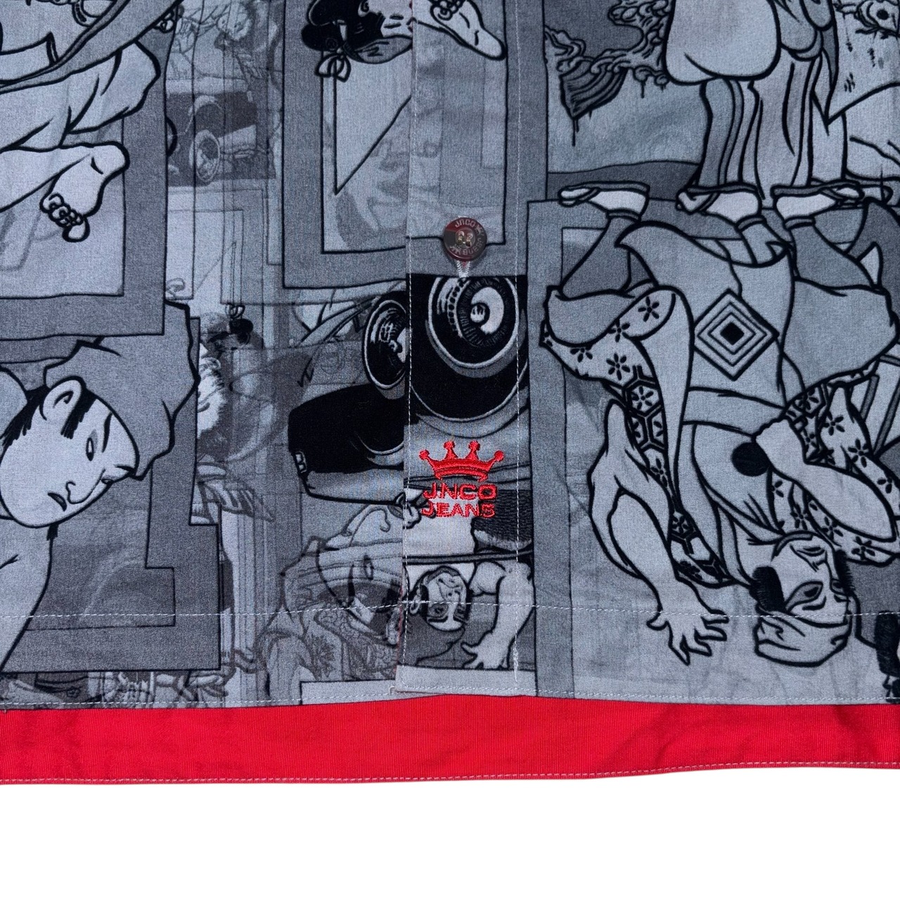 JNCO JEANS 浮世絵 cotton shirt