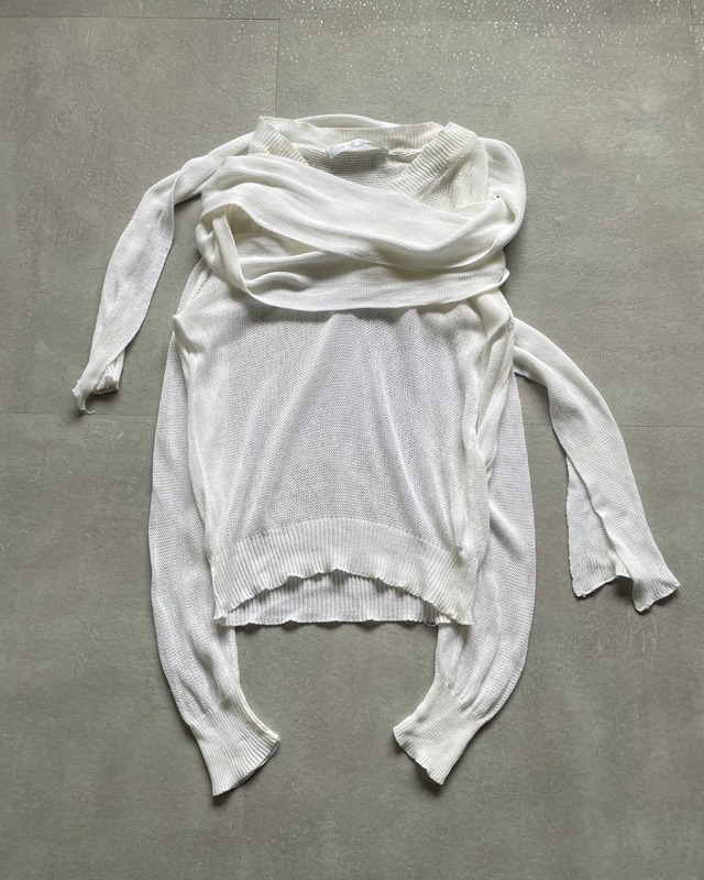 SS1998 W&LT layered spike l/s top | ether