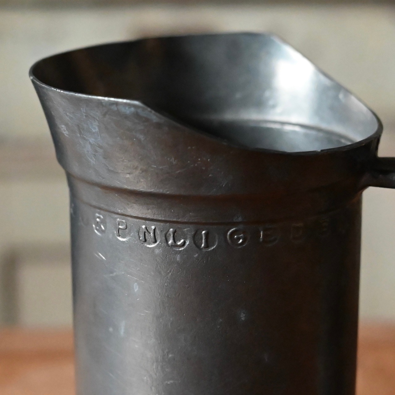 Pewter Measure Cup / ピューター メジャー カップ【A】〈 エタン・一輪挿し・店舗什器・食器・アンティーク・ヴィンテージ 〉113954