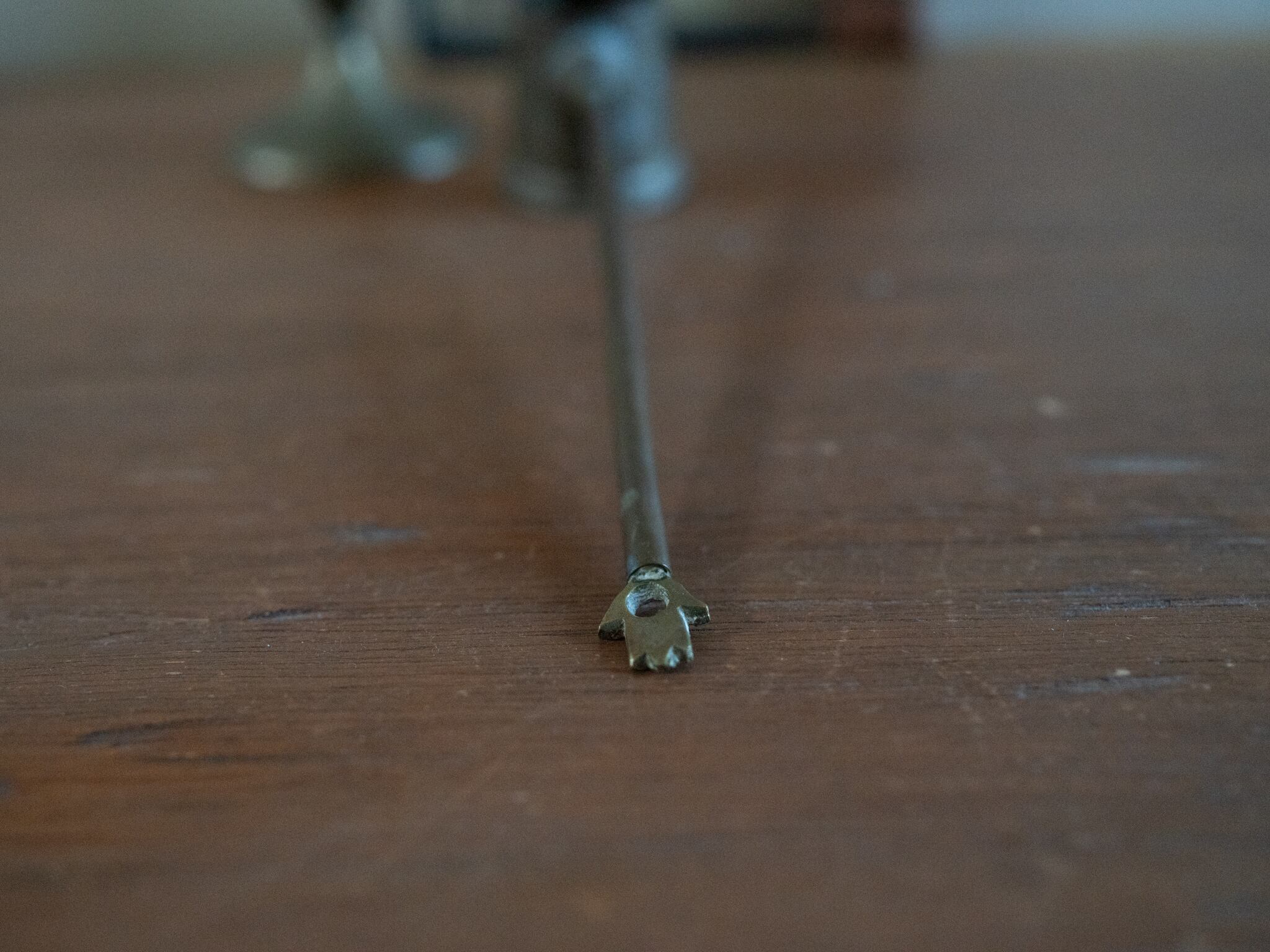 教会で使われていた ろうそくの火消し? キャンドルスナッファー フレンチアンティーク