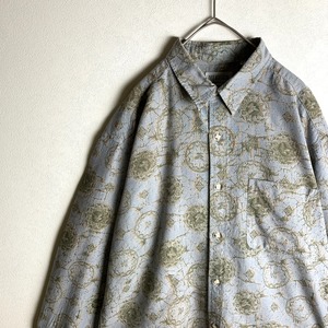 ~"long sleeve shirt" allover pattern~