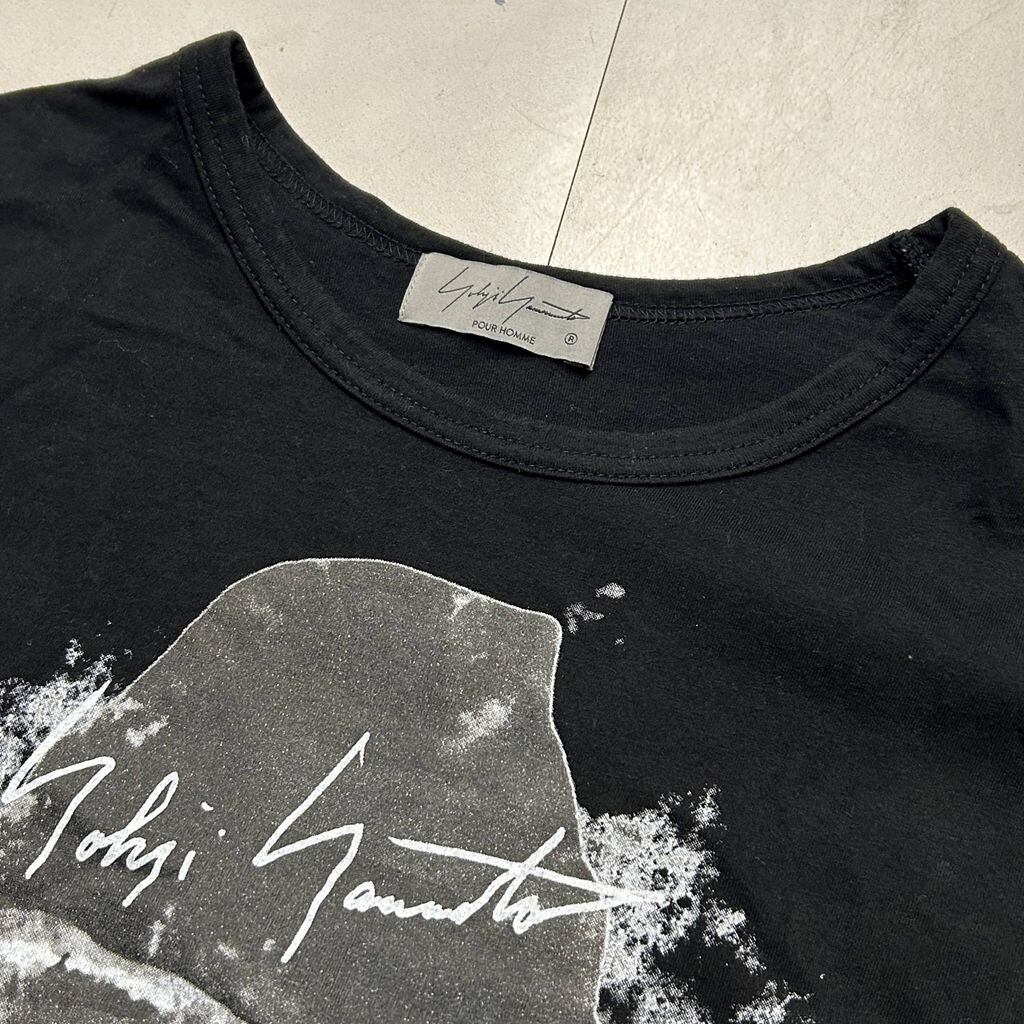 Yohji Yamamoto POUR HOMME ヨウジヤマモト プールオム 24SS Print T