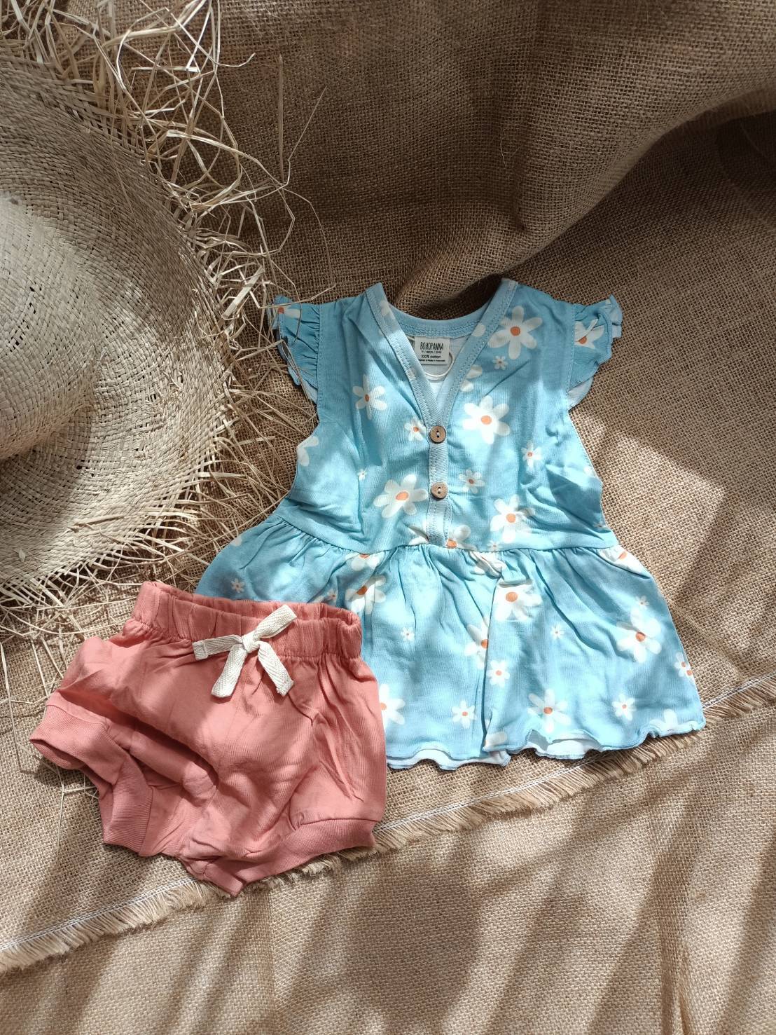 Ruffle SET・1Y～/フラワープリントがかわいいセットアップ3色♡