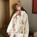 ✞ロリータうさぎ刺繍ベルベットフードプルオーバー ウールセーター 雪の結晶 ウィンター ジャケット 大人女子☆ ガーリー 秋冬✞ゴスロリ SM ミリ 甘ロリ クラロリ 和ロリ エレガント 黒ロリ 姫ロリ 華ロリ BB-BB42477185925