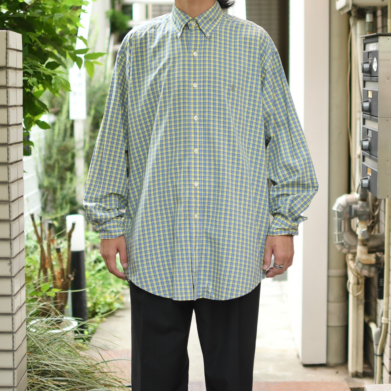 POLO RALPH LAUREN blake check button down shirt
