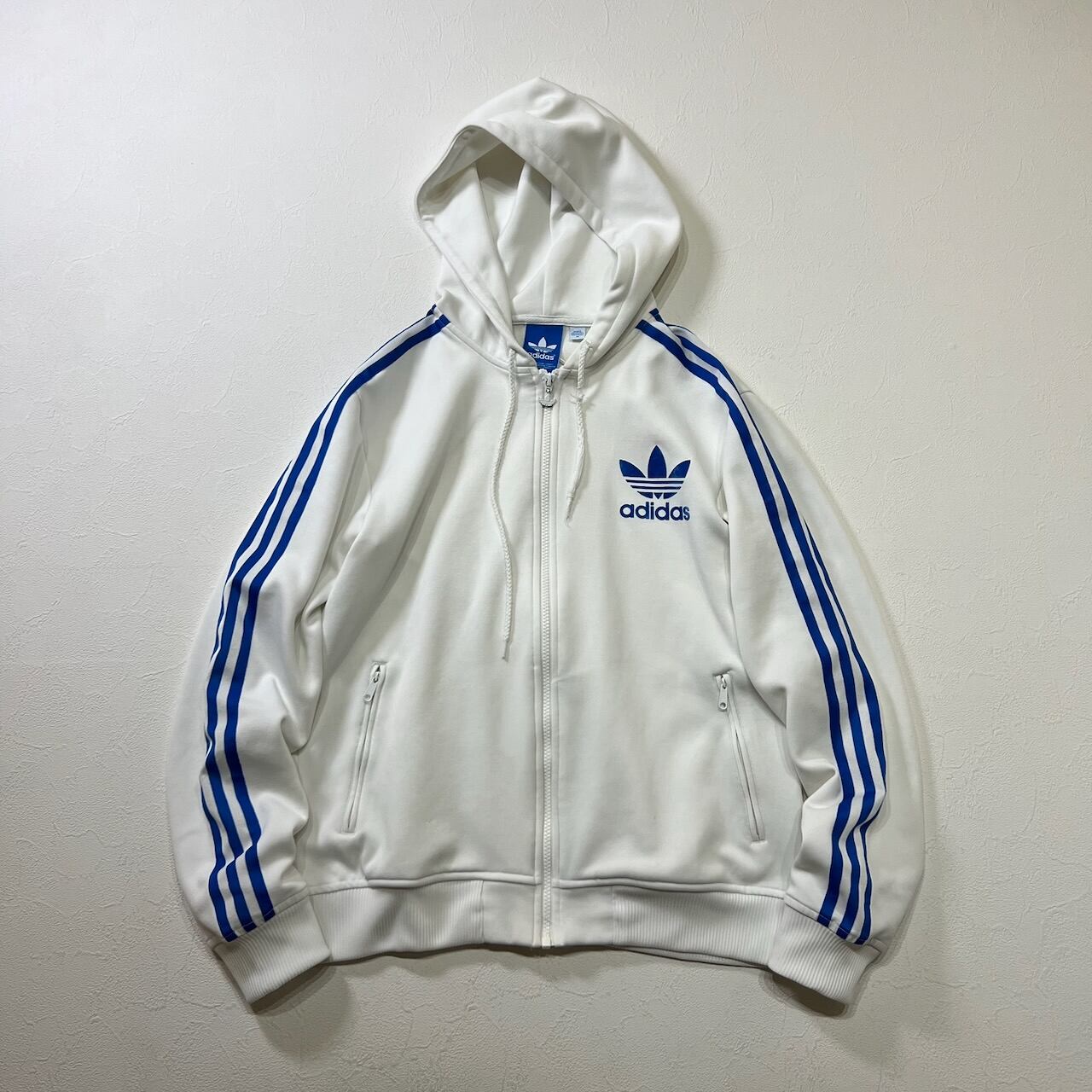 adidas 70s復刻 アディダス トラックジャケット ジャージ レッド 古着