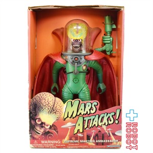 トレンドマスターズ マーズ・アタック! アンバサダー 12インチ トーキングアクションフィギュア 1996 箱入未開封
