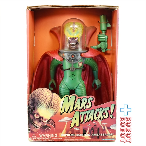 トレンドマスターズ マーズ・アタック! アンバサダー 12インチ トーキングアクションフィギュア 1996 箱入未開封