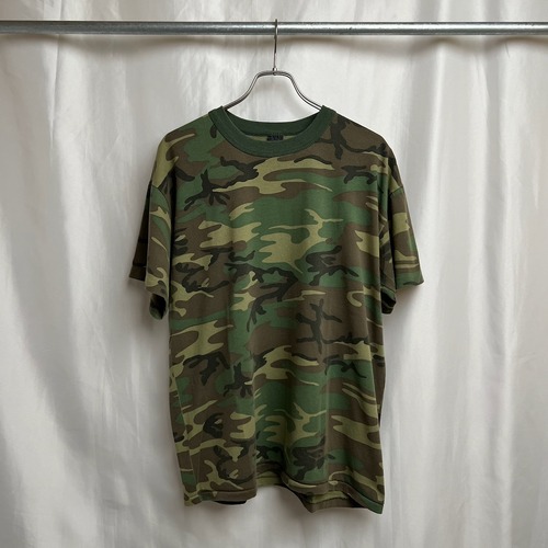 90s USA　シングルステッチ　ウッドランドカモ　迷彩　　XL