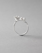 白梅の花 リング