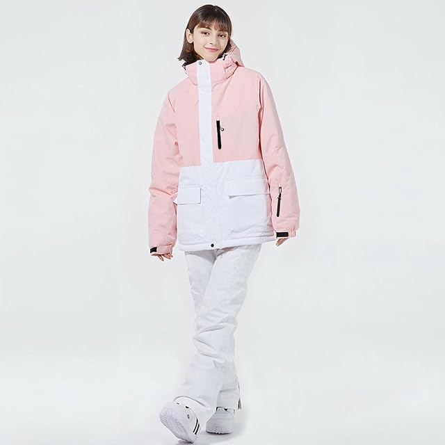 HOTIAN] スノーボードウェア レディース スキーウェア 上下セット