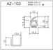 AZ-103（セミエアータイト）10m