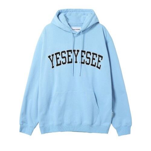 YESEYESEE] Arch Logo Hoodie Sky Blue 正規品 韓国ブランド 韓国代行