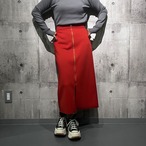 リバーシブル ボンディングZIPスカート