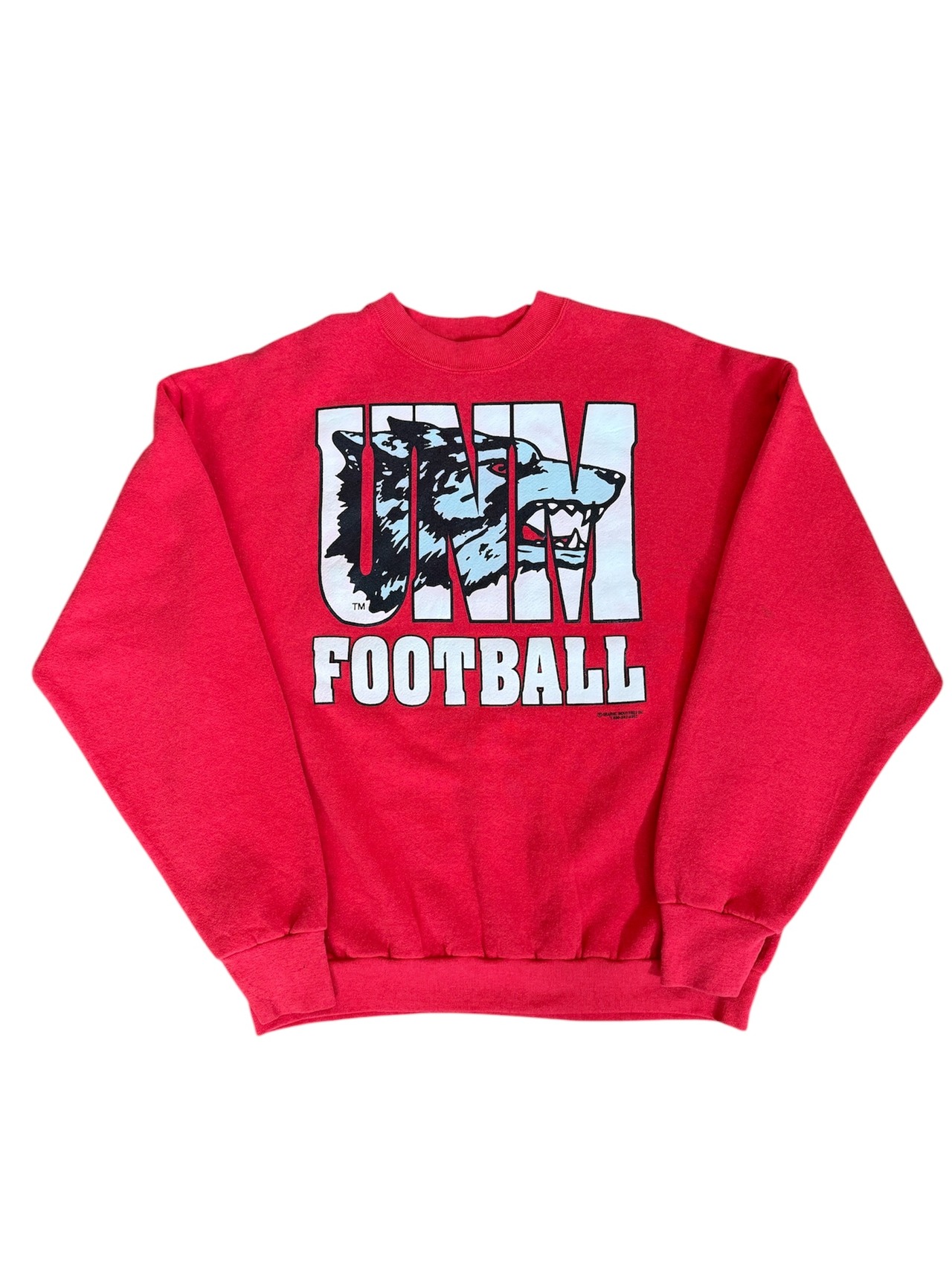 90's フルーツオブザルーム University of New Mexico Lobos Football Team