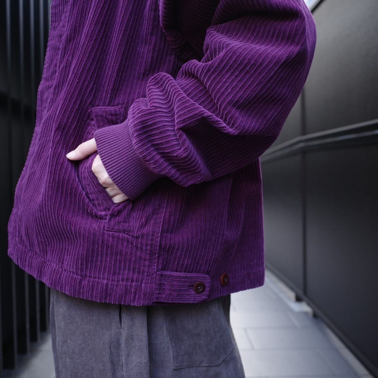 ts(s) ティーエスエス Fly Front Rib Collar Jacket | Debby
