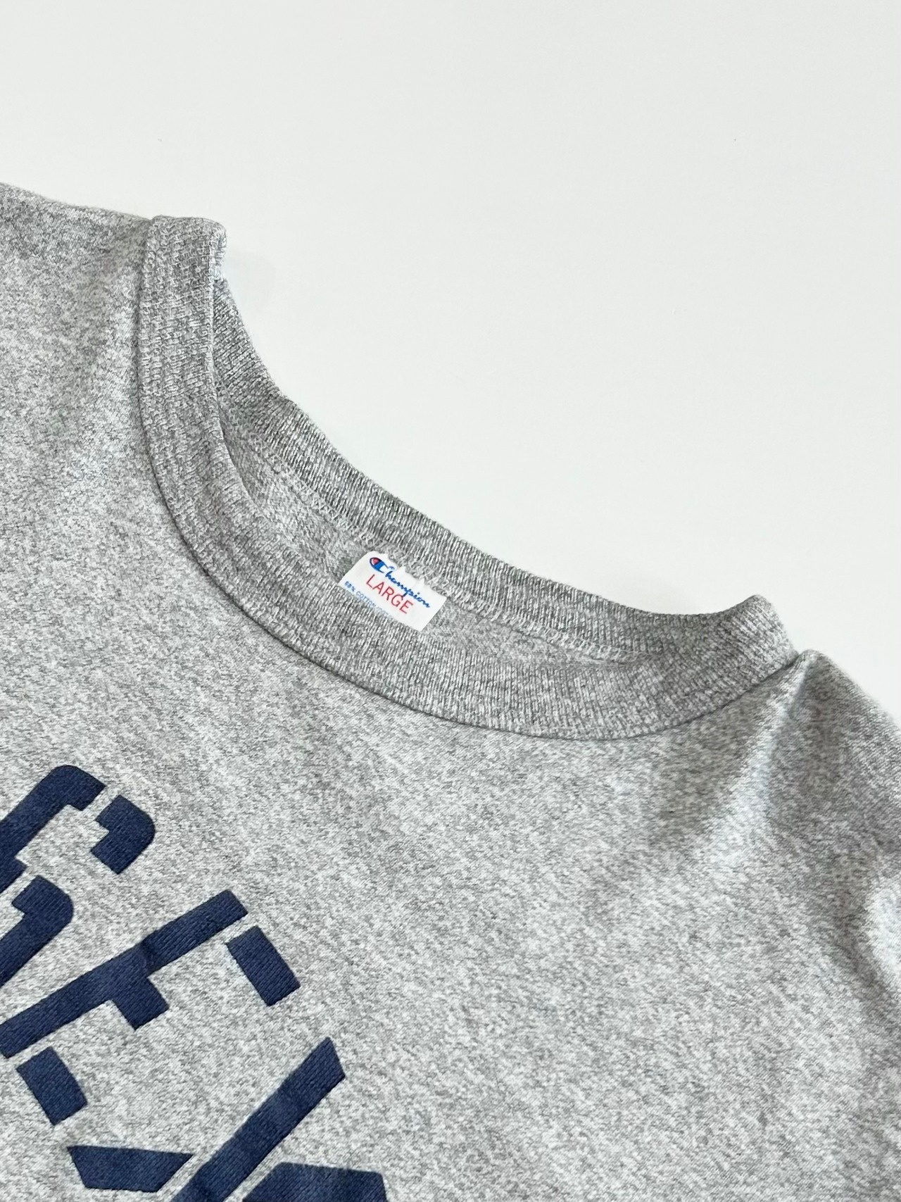 80s Champion "STENCIL PRINT" 88/12 Tee MADE IN USA Size L