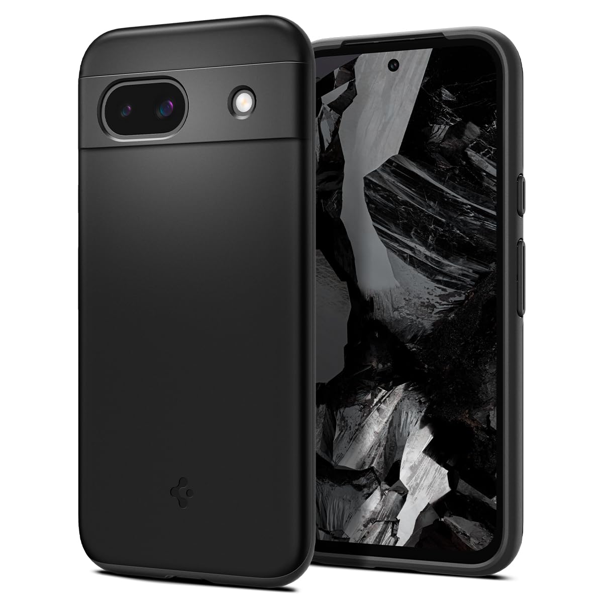 Spigen 【Made for Google 公式認定】 Google Pixel 8a ケース シン・フィット (ブラック)