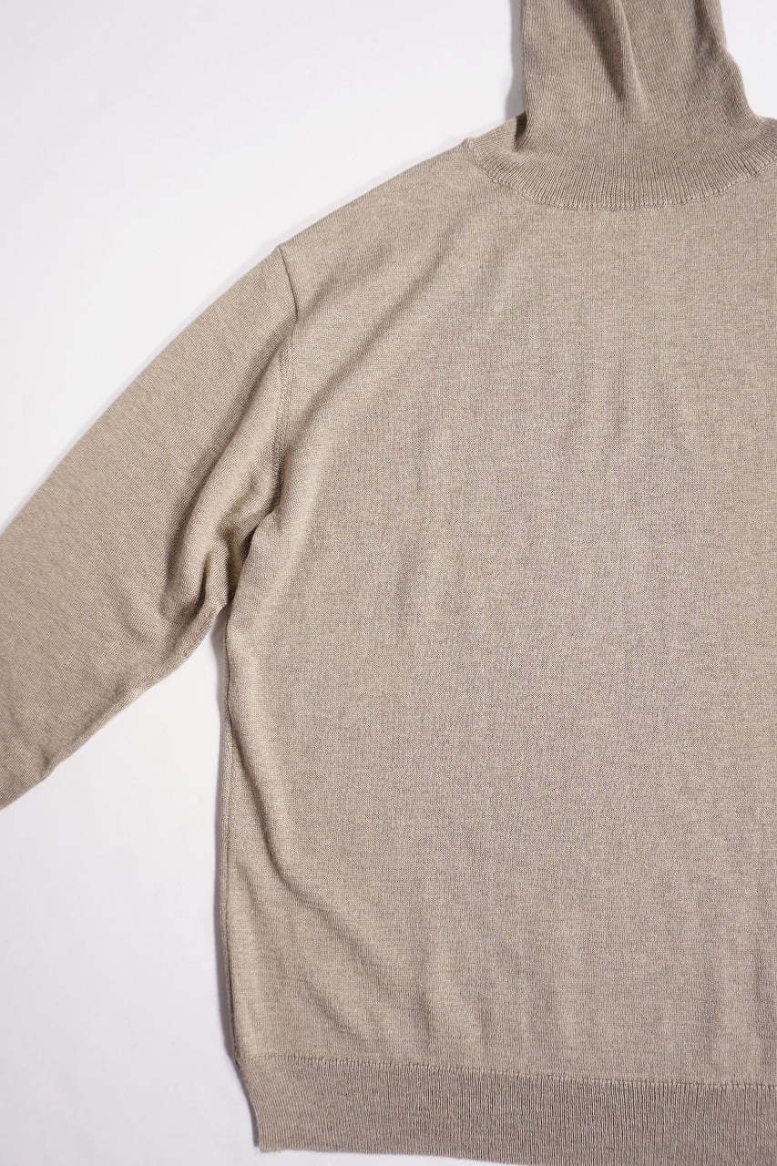 Silk Cashmere High Neck P/O