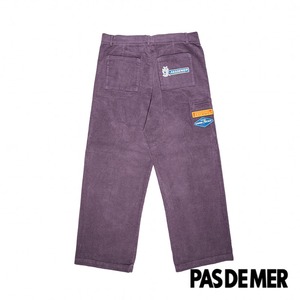 【PAS DE MER/パドゥメ】GOOD NEWS PANTS パンツ / LIGHT PURPLE / AW25-13667