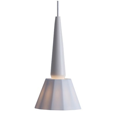 ティーポペンダント（白/白磁） | 木製照明のモアレ