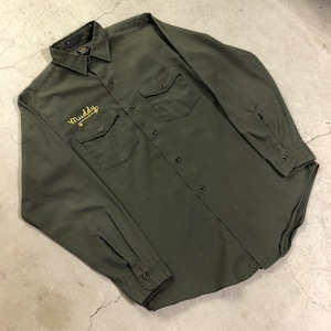 1970'S LEE OLIVE CHETOPA TWILL SHIRT