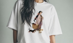 DGRU Dachshund Ukiyo-e Style Tee