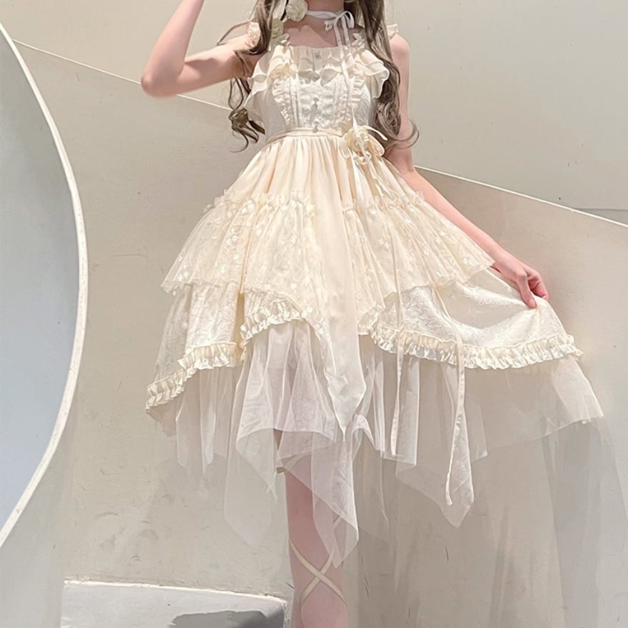 ✨新品同様希少Ｌ❣✨セレブ〜女優襟✨フンワリカワイイ〜プリンセスドレス型ダウン✨ ロリータファッション通販 SEASONZ ゆめかわ ドレス レイヤード