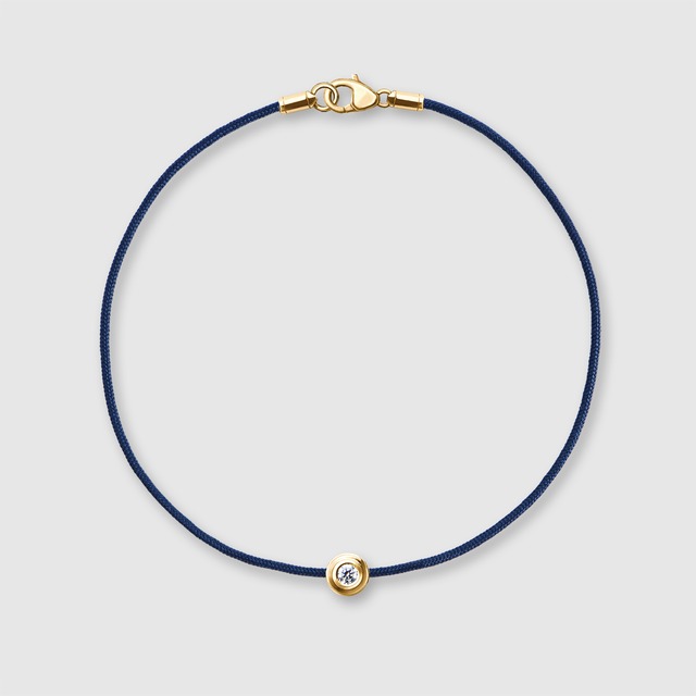 ホープ ブレスレット（ブルー、ゴールド）- Hope Bracelet (Blue Gold)