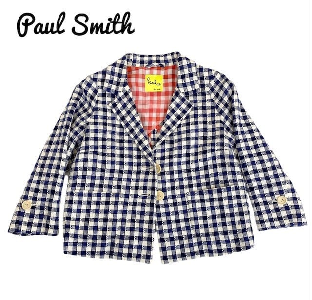 中古 ポールスミス Paul Smith 七分袖 テーラードジャケット