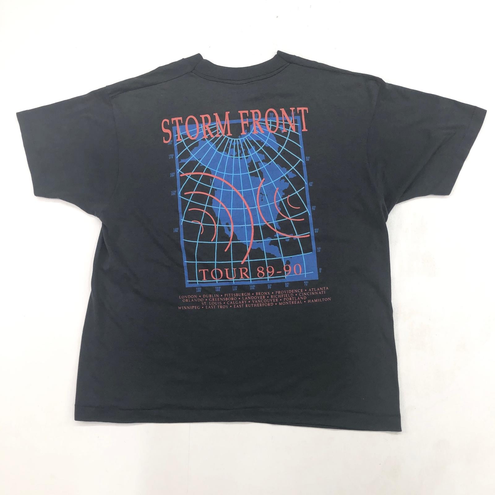 BILLY JOEL STORM FRONT TOUR 89- 90 バンド Tシャツ ロックT 両面