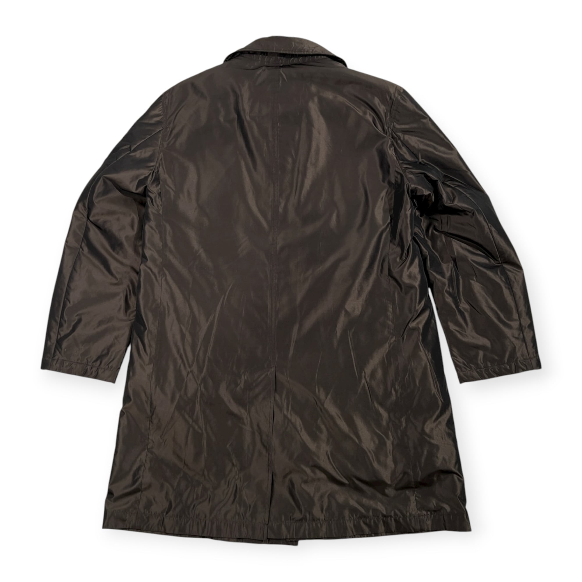 90s Aquascutum アクアスキュータム ダウンライナー付き シルク混