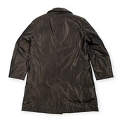 90s Aquascutum アクアスキュータム ダウンライナー付き シルク混 ステンカラーコート サイズ 2L /メンズ/レナウン/オールド/ビンテージ