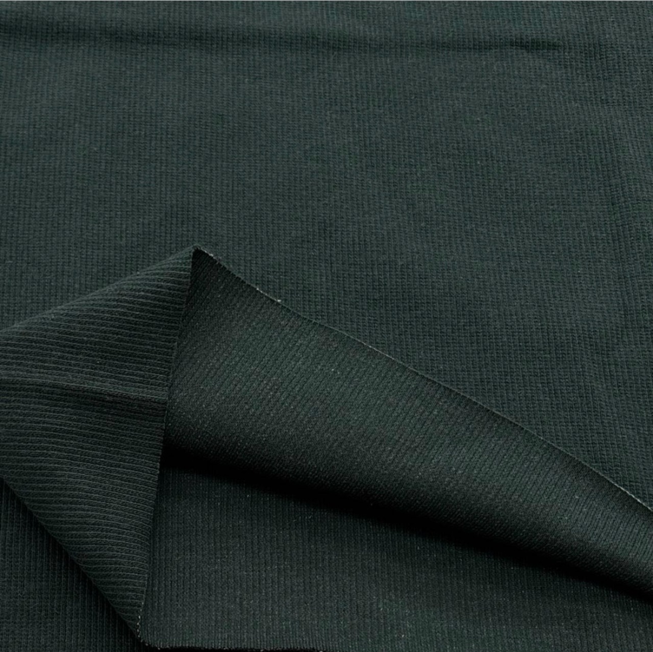 TB812◆1m◆L◆40番スパンテレコリブニット生地◆オリーブグリーン