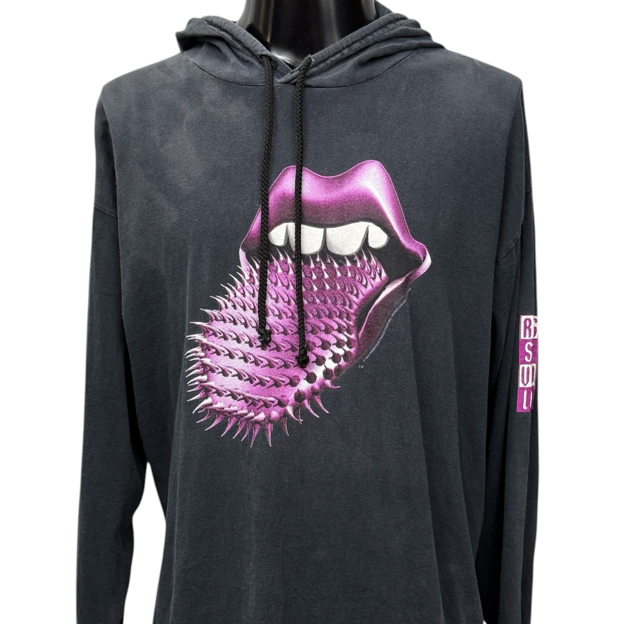 【THE ROLLING STONES】ザ・ローリング・ストーンズ "VOODOO LOUNGE TOUR" BROCKUMタグ 90's Vintage パーカー