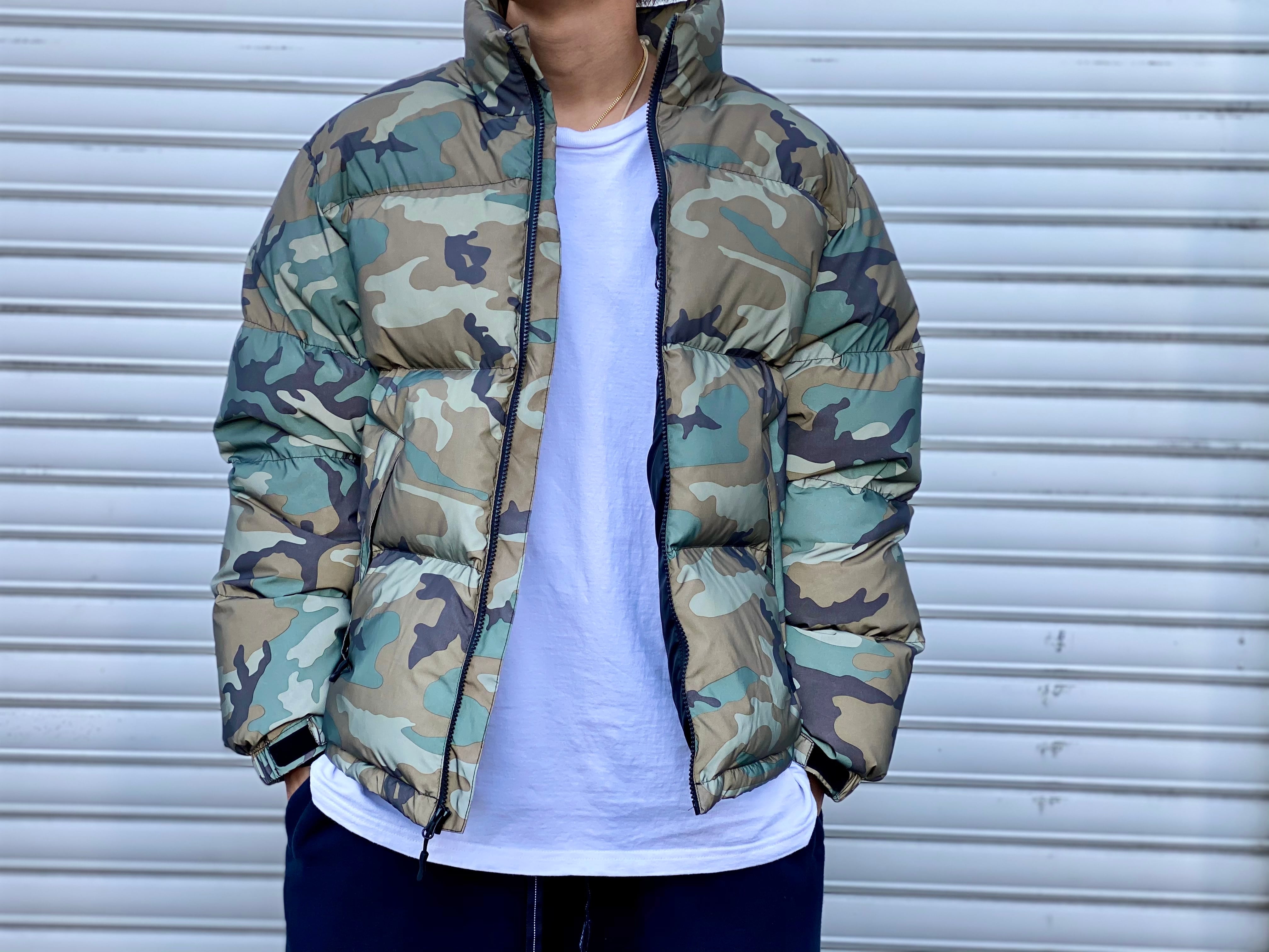 Reflective Camo Down Jacket