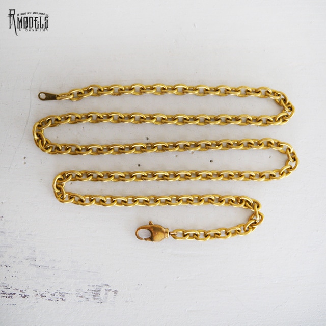 BRASS CHAIN NECKLACE