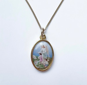 Light Blue Angel Necklace