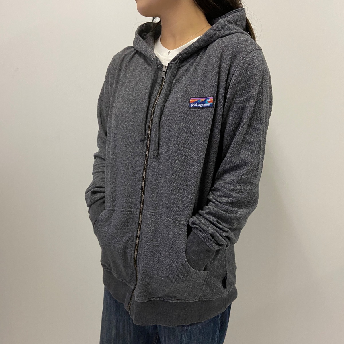patagonia パタゴニア ワンポイントロゴ フルジップ スウェット 