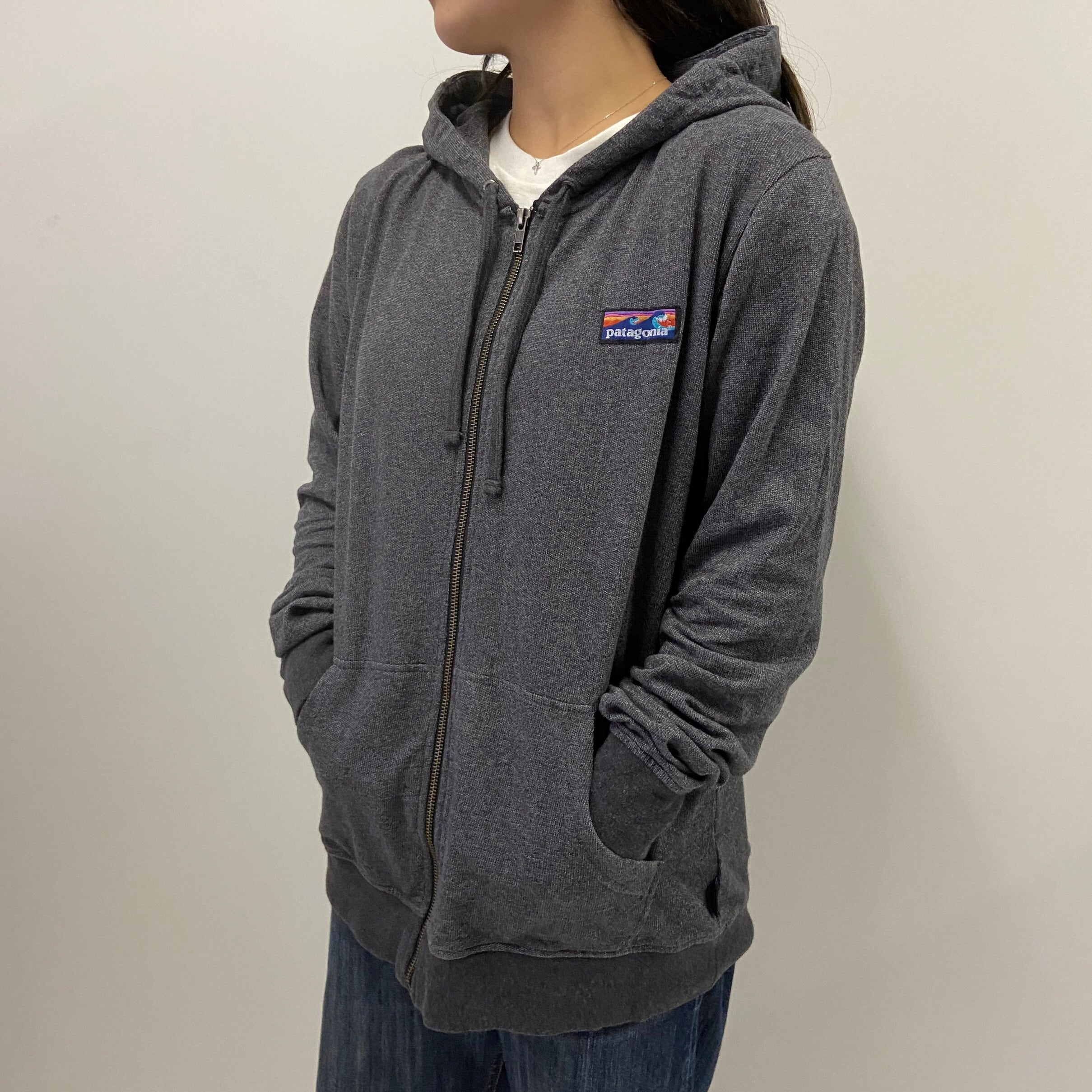 patagonia パタゴニア ワンポイントロゴ フルジップ スウェット 