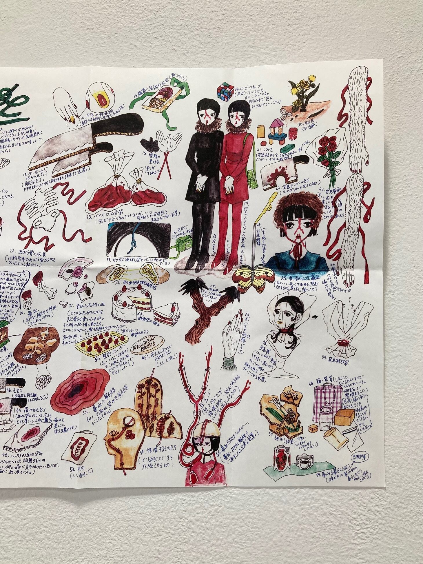 櫻井園子 / 「モチーフ図鑑」 | 新宿眼科画廊ショップページ