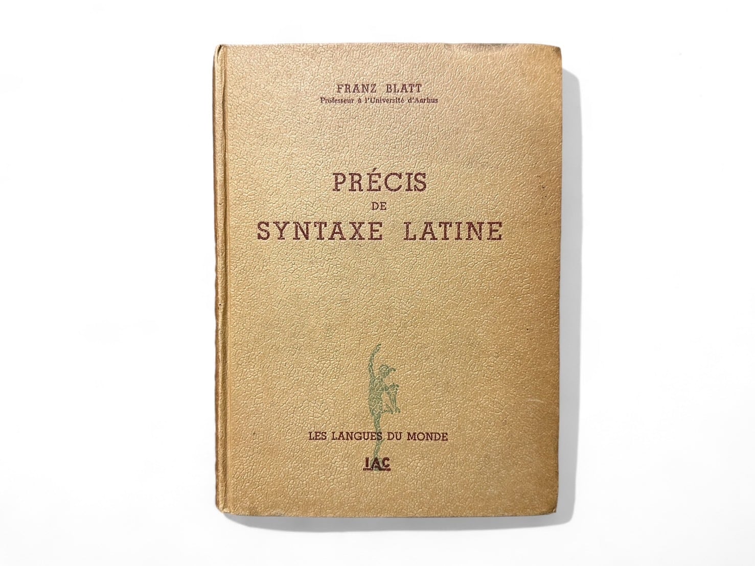 【SG023】Précis de syntaxe latine / FRANZ BLATT