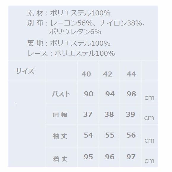 スーパービューティー ワンピース グレンチェック柄 レースモチーフ