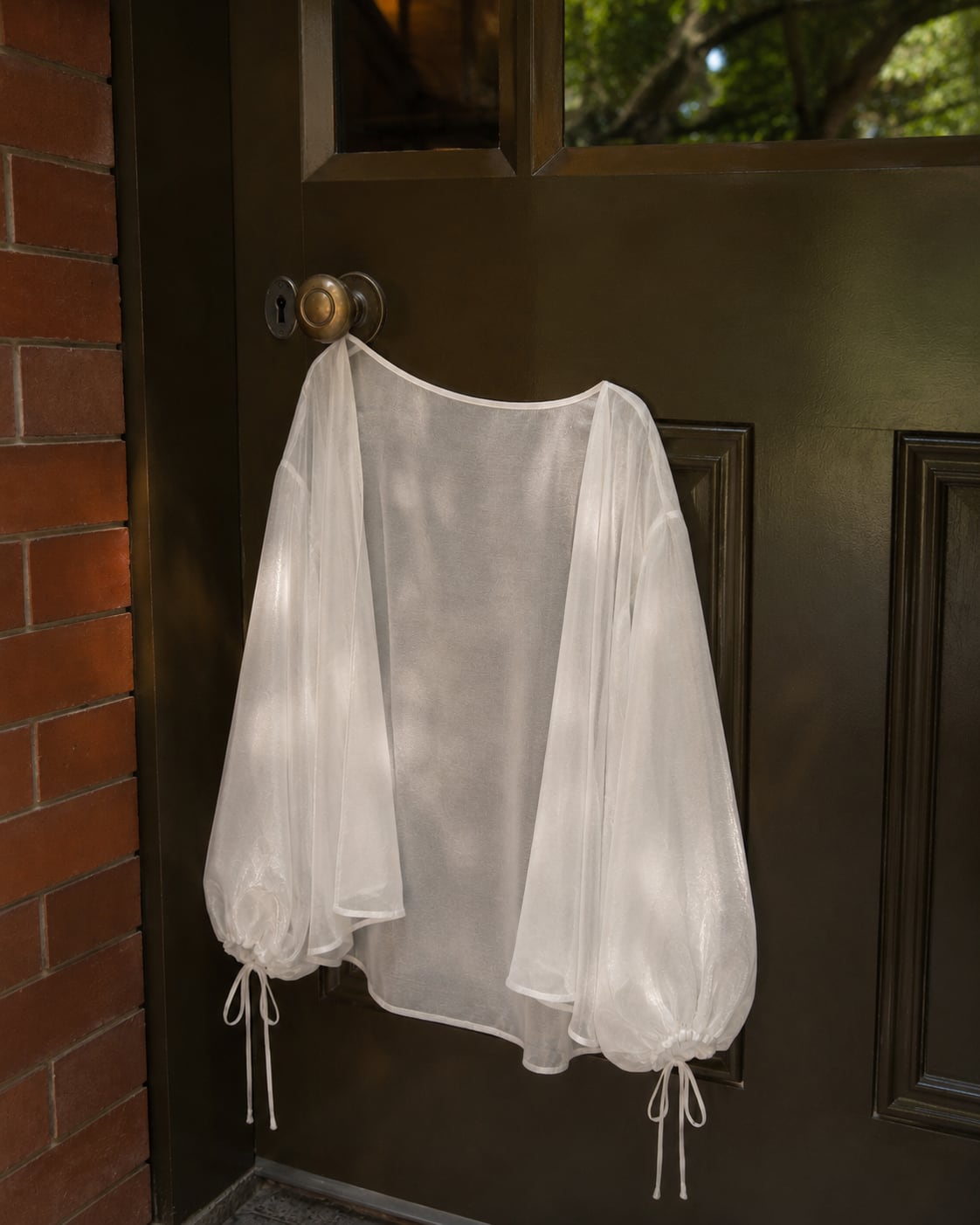 airy chiffon shirt