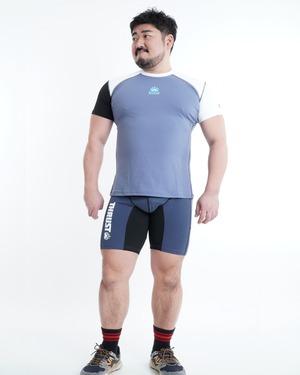 シルキーソフトコンプレッションTシャツ・Wolf
