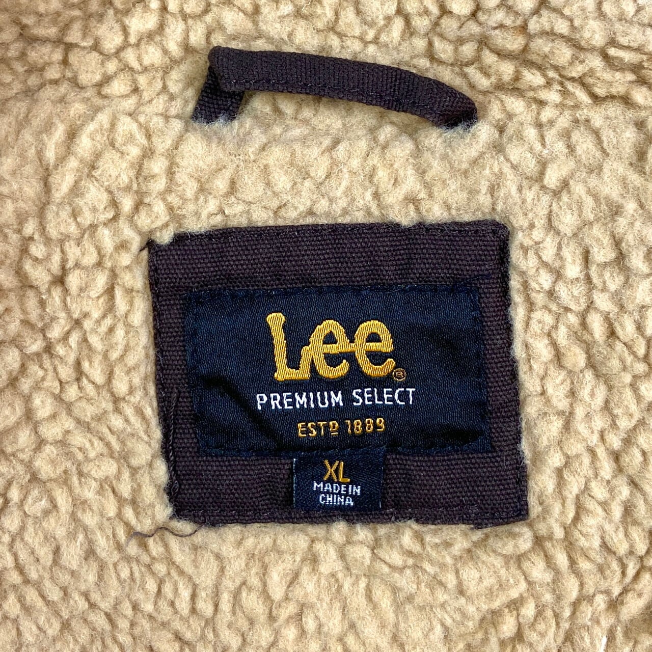 Lee リー PREMIUM SELECT 裏ボア ダックベスト メンズXL 古着 ワーク