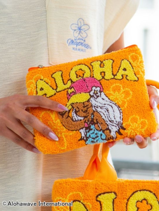 【ALOHA MAPUA】サガラポーチ(ORANGE)
