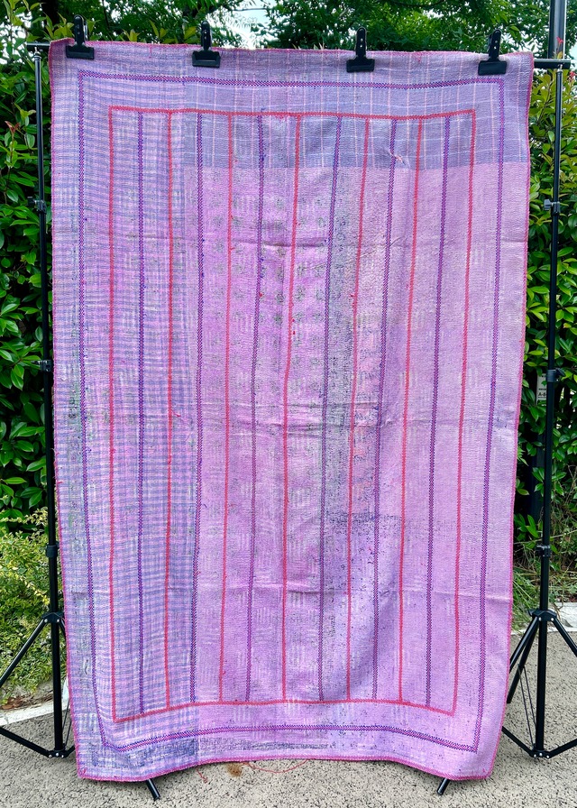 VINTAGE KANTHA QUILT_020