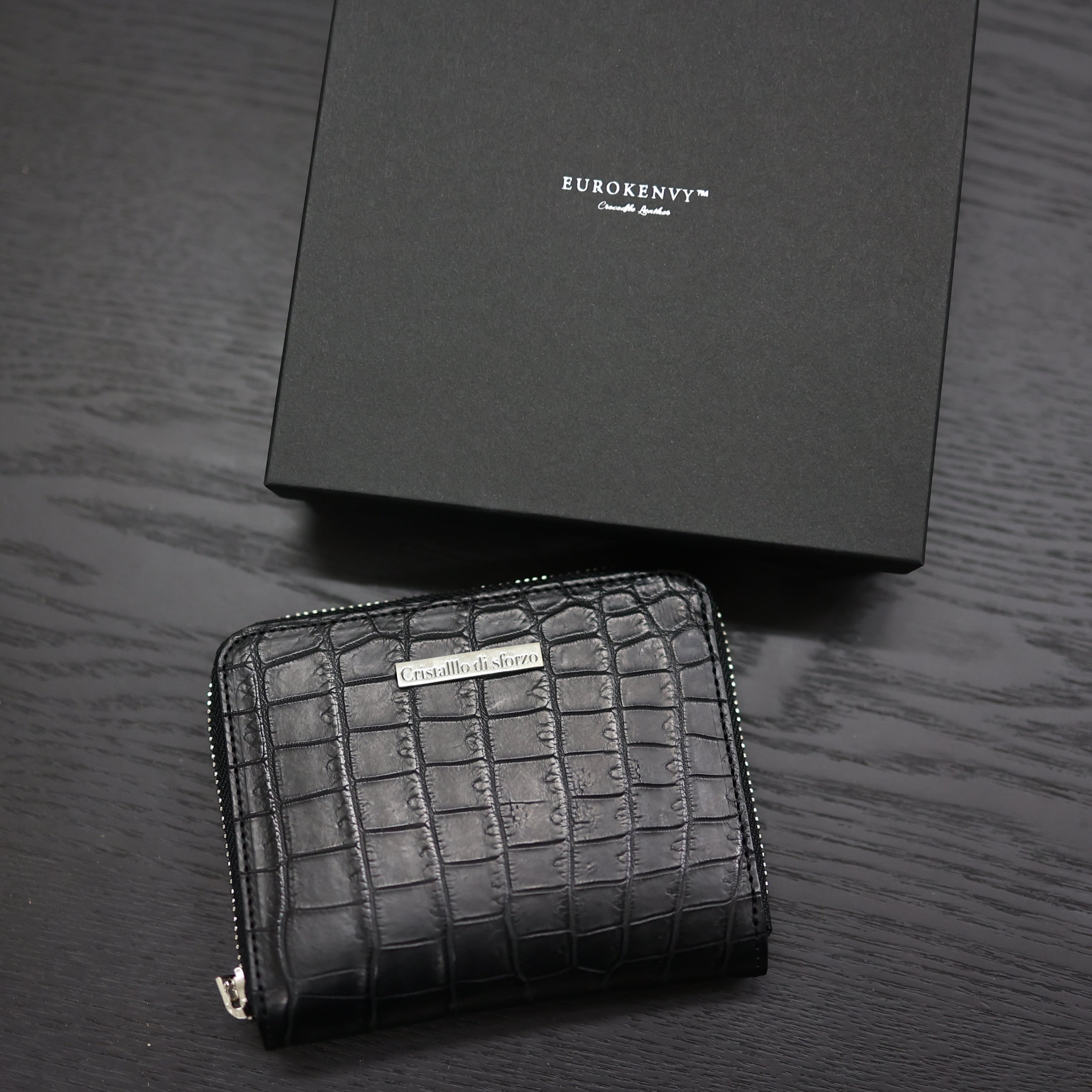 圧倒的高級感】Crocodile Porosus Middle Wallet【最高級ポロサス 