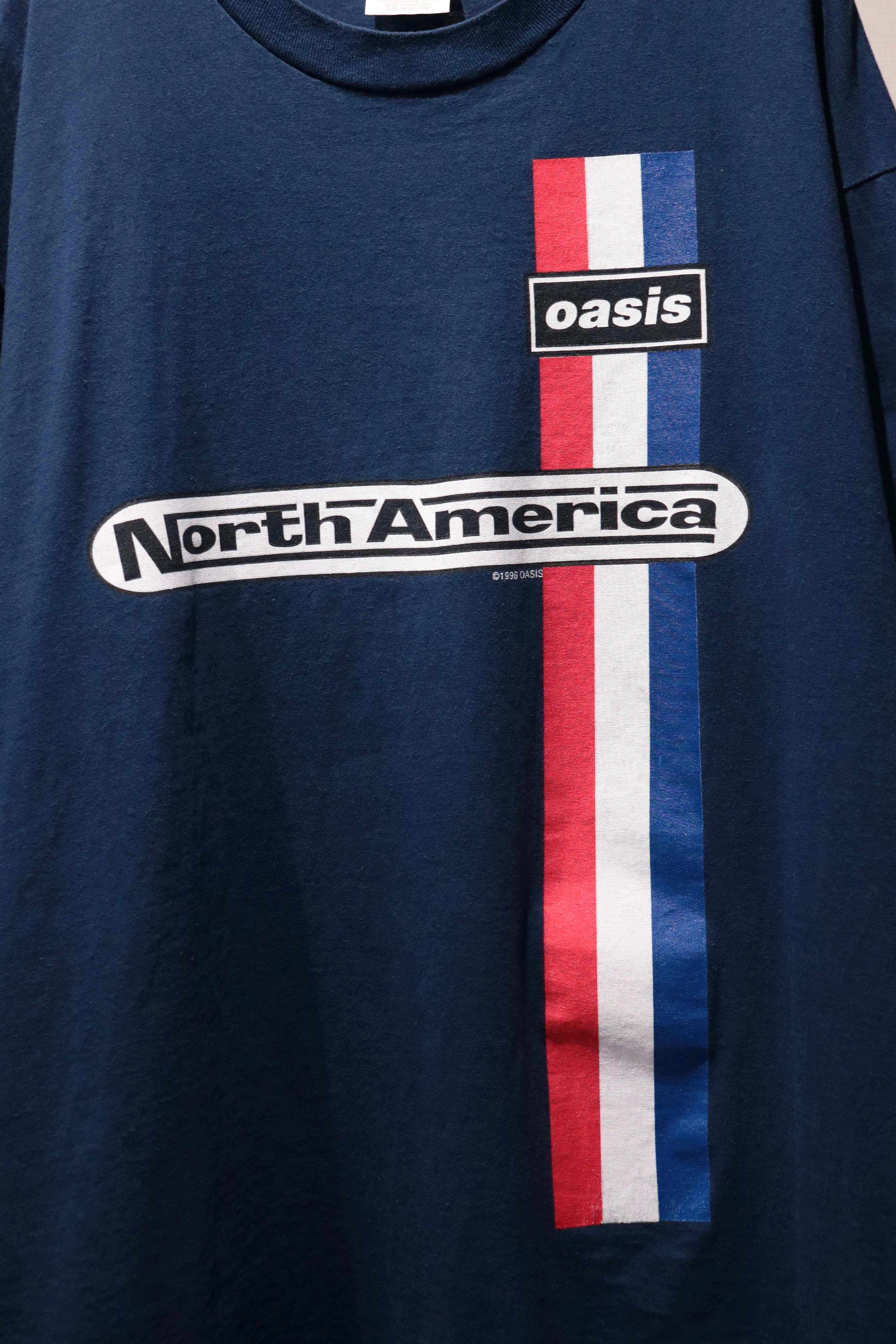 oasis 1996 North America tour t shirt | Cary